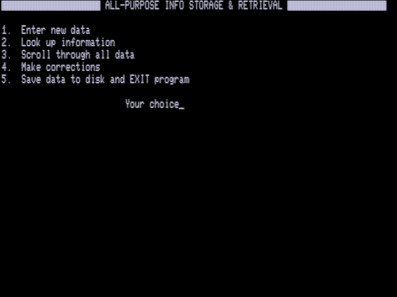 Screen shot